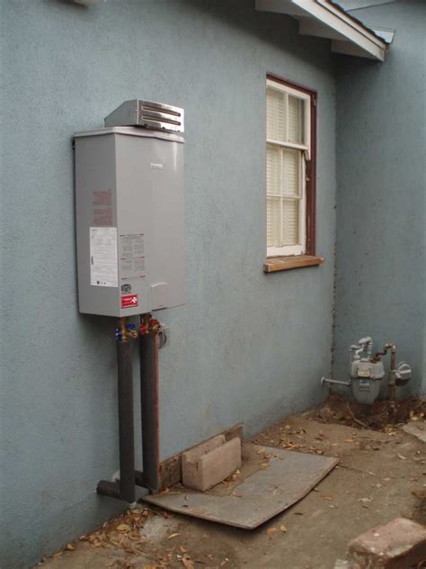 outside tankless water heater enclosures